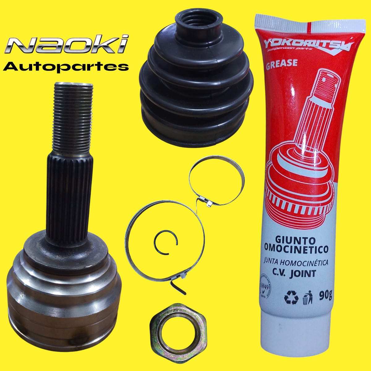 Espiga Toyota Yaris 2016 Al 2022 Derecho o Izquierdo Estrias 26 Sin abs Homocinética