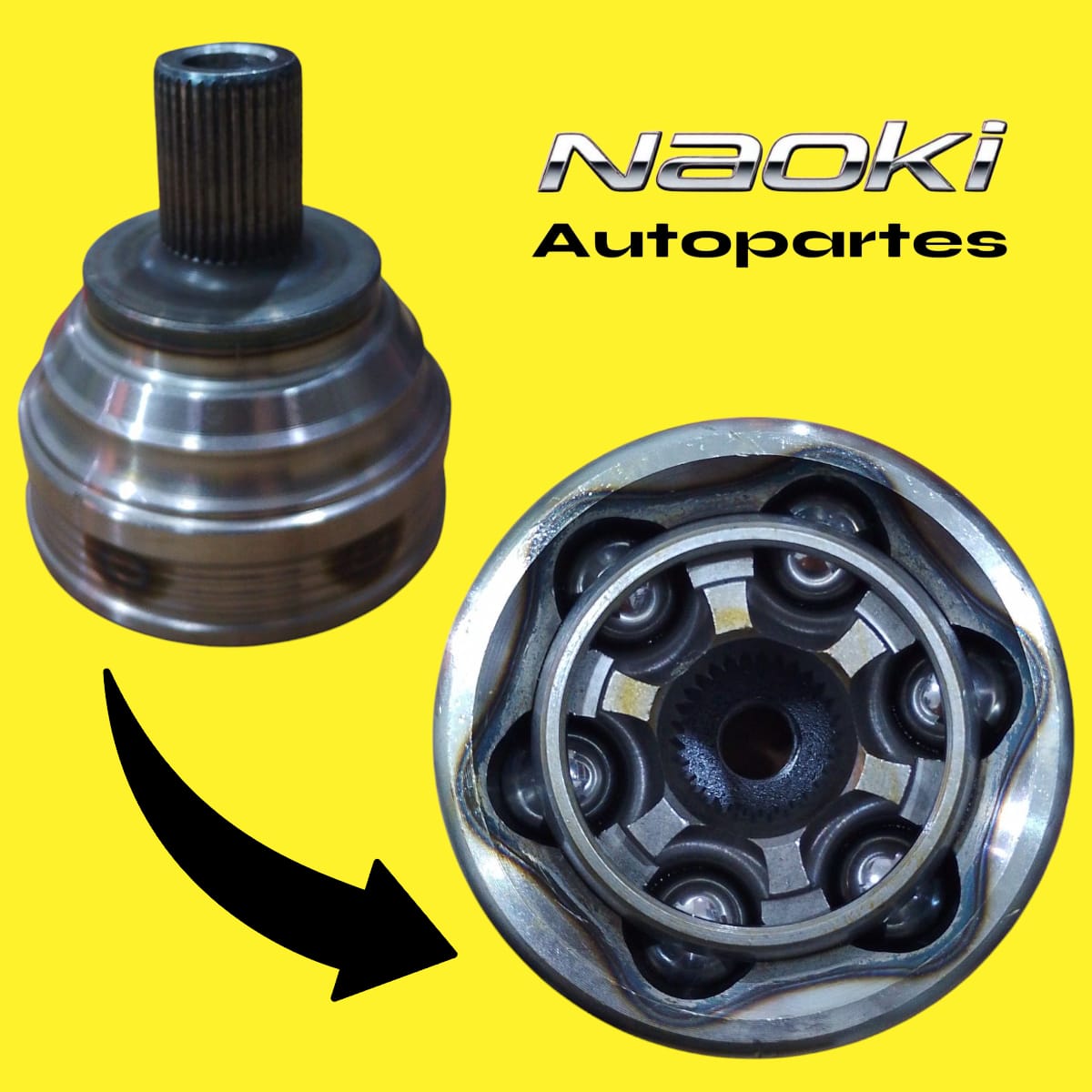 Espiga Volkswagen Beetle 2012 Al 2019 Derecho o Izquierdo Estrias 36 Sin abs Homocinética