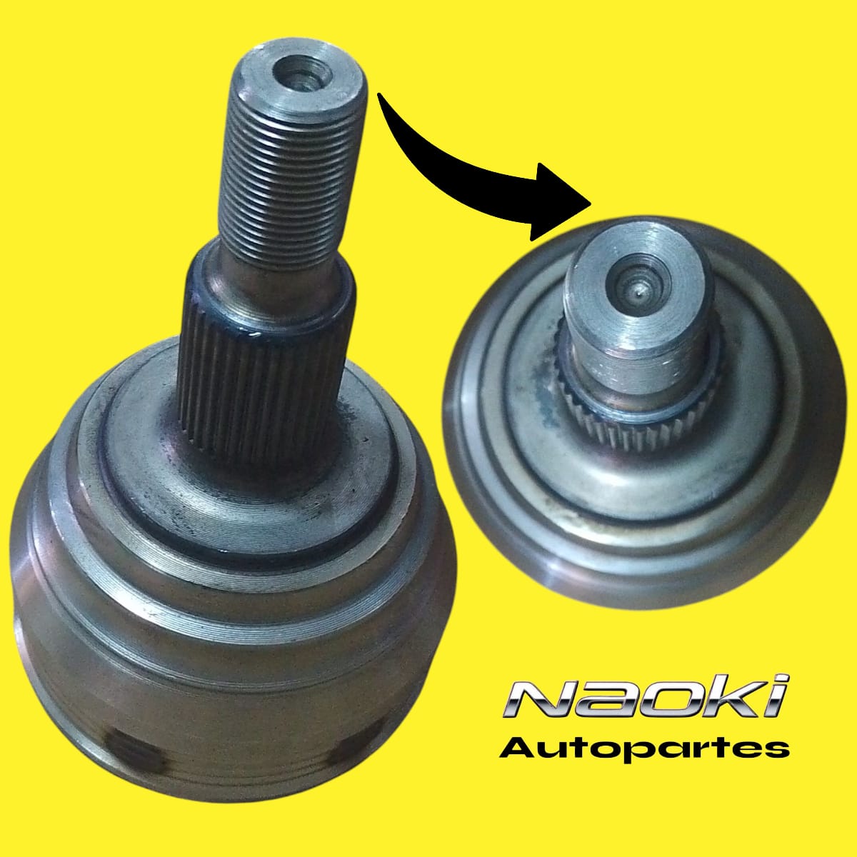 Espiga Volkswagen Golf 1999 Al 2007 Derecho o Izquierdo Estrias 36 Sin abs Homocinética