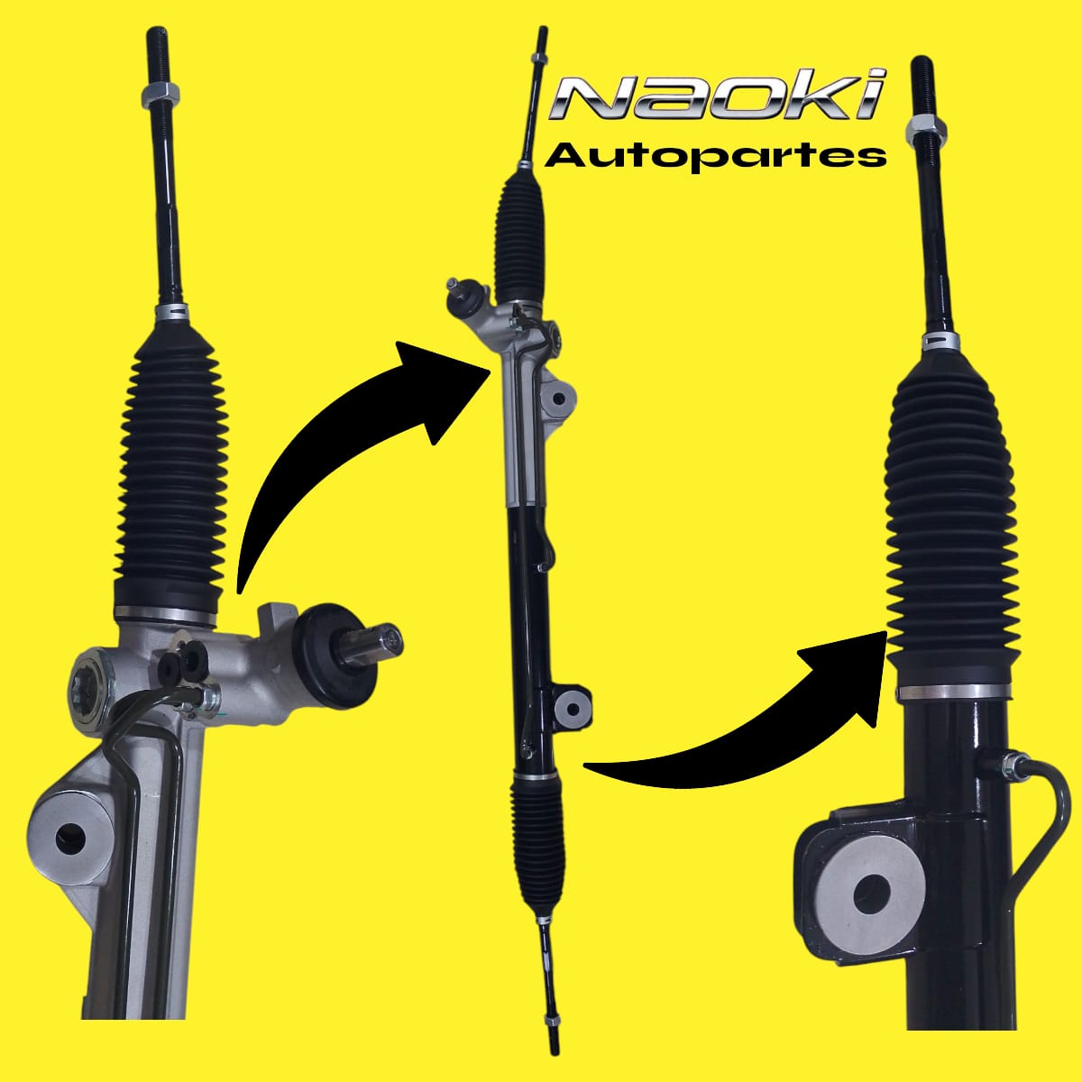 Caja Direccion Hidraulica Ford Lobo 1997 Al 2008 Cremallera
