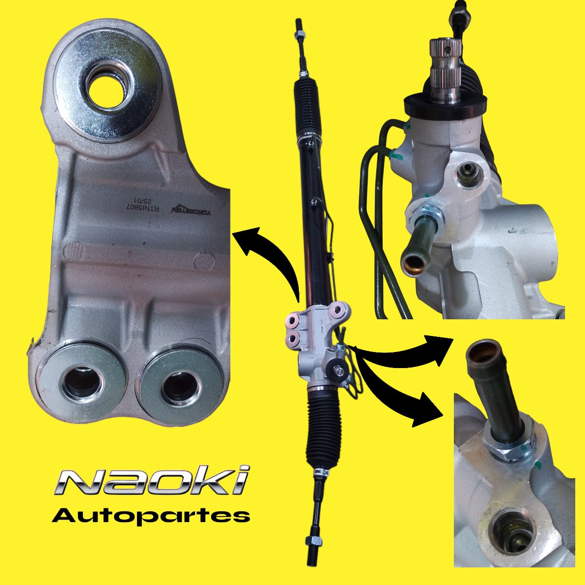 Caja Direccion Hidraulica Nissan Nv-350 2013 Al 2022 2.5 Cremallera