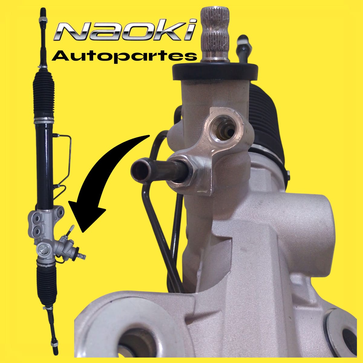 Caja Dirección Hidraulica Nissan Nv-350 2013 Al 2022 2.5 Cremallera