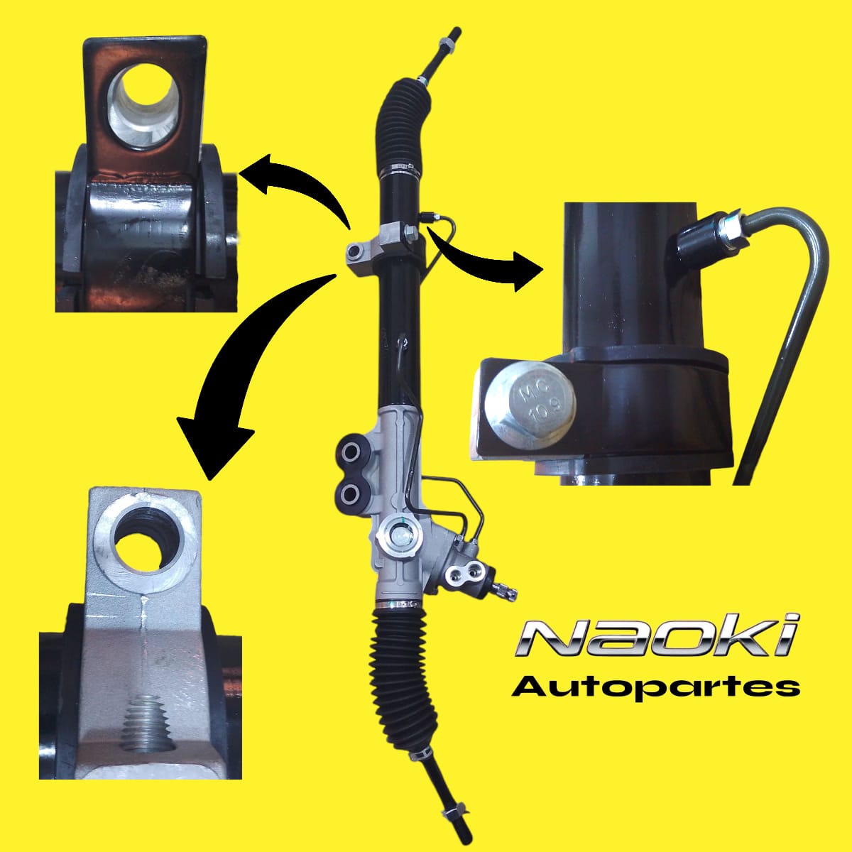 Caja Direccion Hidraulica Nissan Np-300 Frontier 2016 Al 2024 2.5 Cremallera