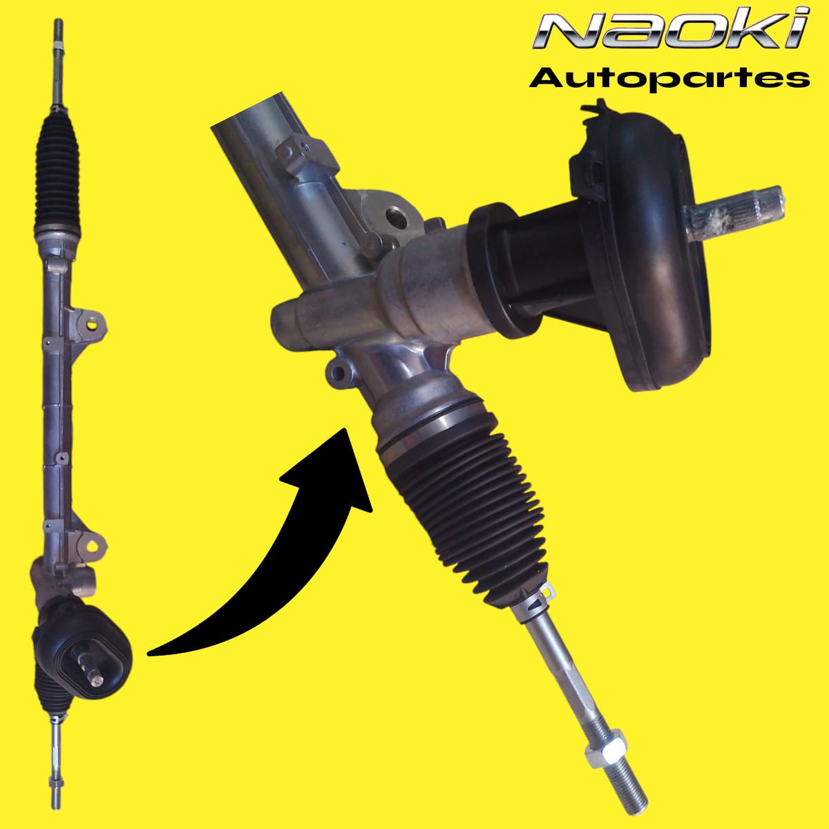 Caja Dirección Elec Duster 2021 Al 2024 1.3 1.6 Cremallera