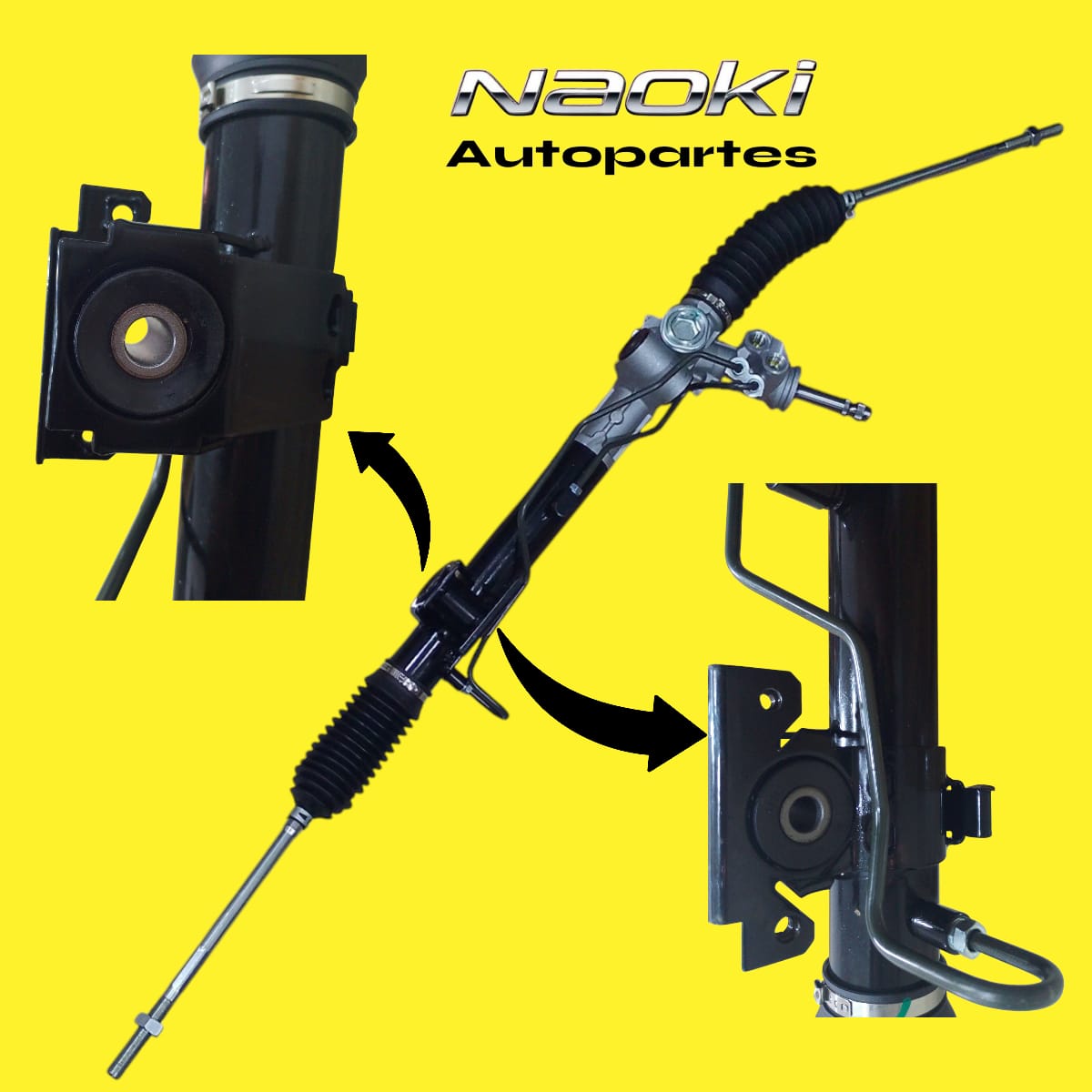 Caja Direccion Hidraulica Mitsubishi Outlander 2008 Al 2013 2.4 3.0 Cremallera