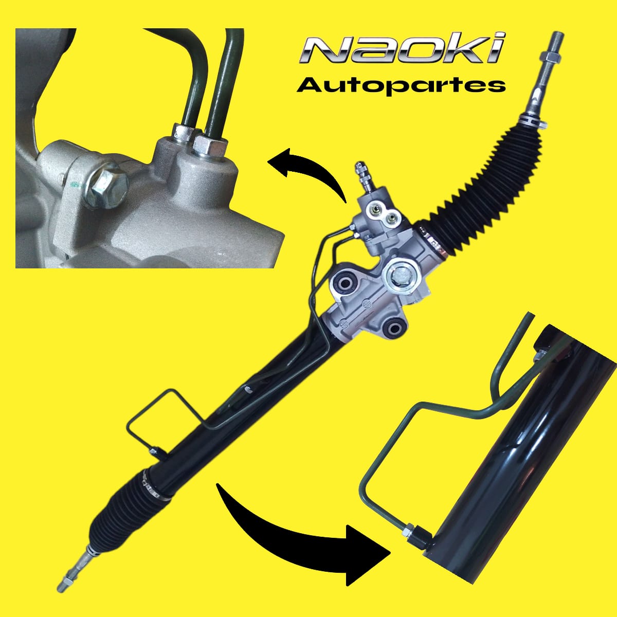 Caja Direccion Hidraulica Mitsubishi L200 2008 Al 2015 2.5 Cremallera