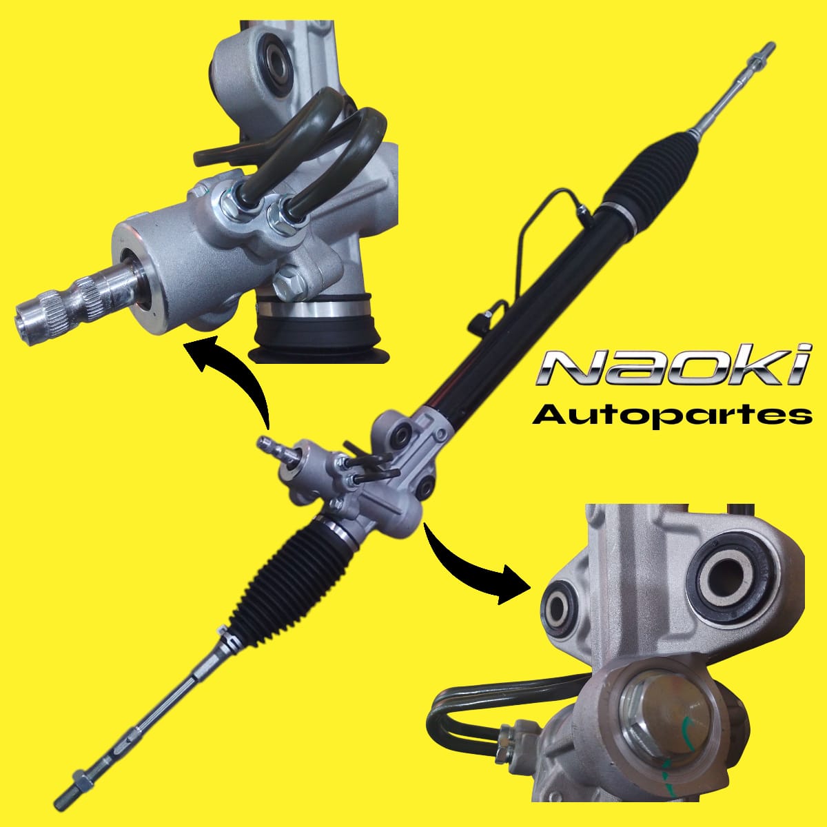 Caja Direccion Hidraulica Mitsubishi L200 2008 Al 2015 2.4 Cremallera