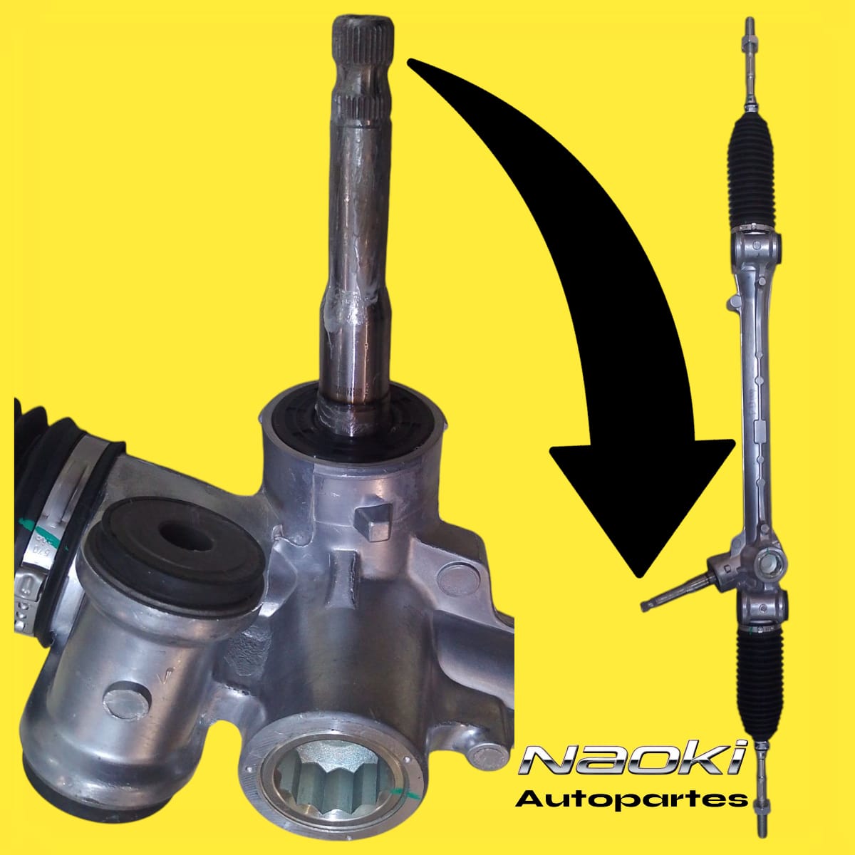 Caja Direccion Electroasistida Toyota Yaris 2006 Al 2015 1.5 Cremallera