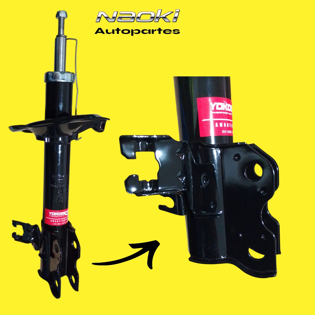 Amortiguador X-trail 2001 Al 2007 Del Izq Gas 2.5