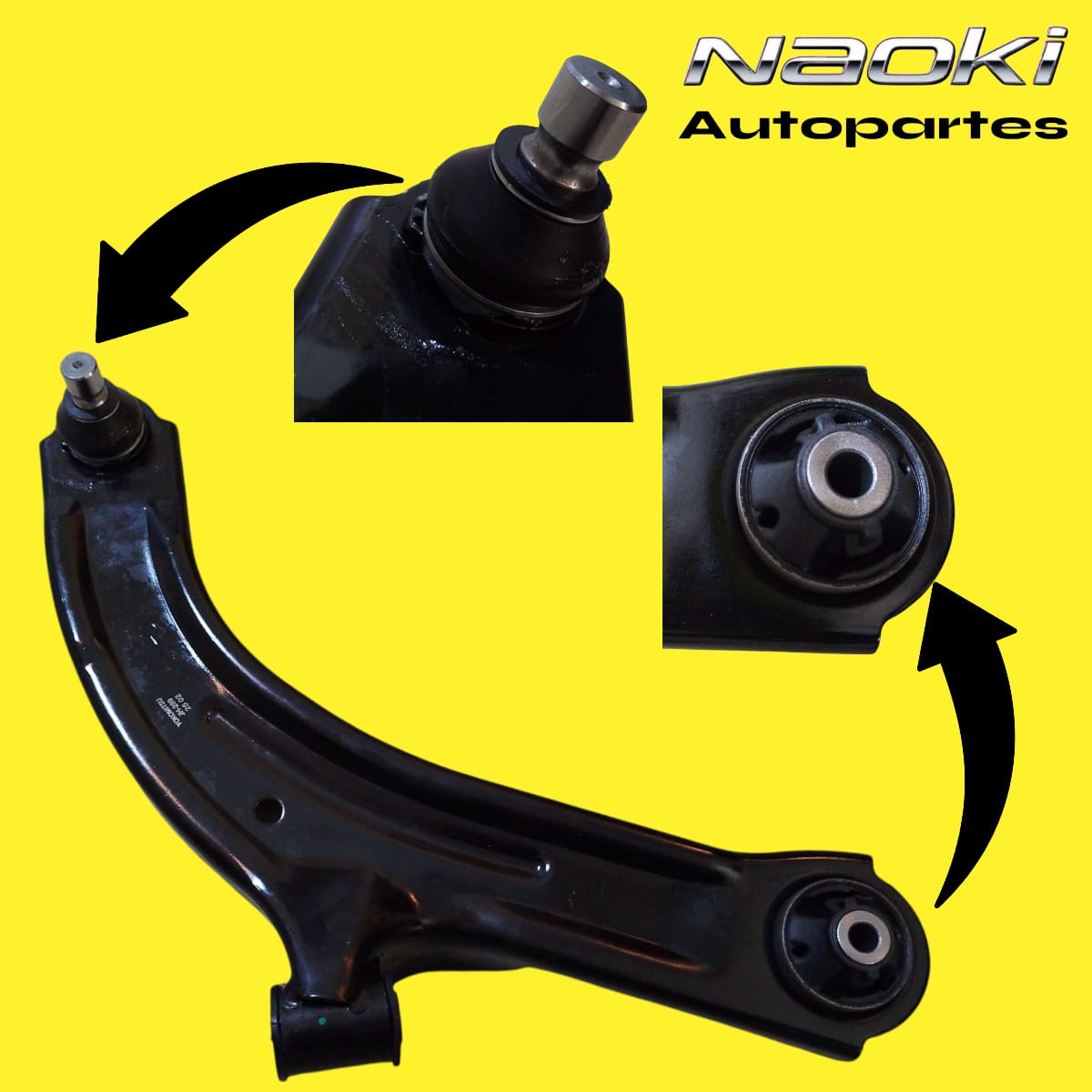 Horquilla Clio Europeo 2007 Al 2010 Inf Der C/rotula C/buje