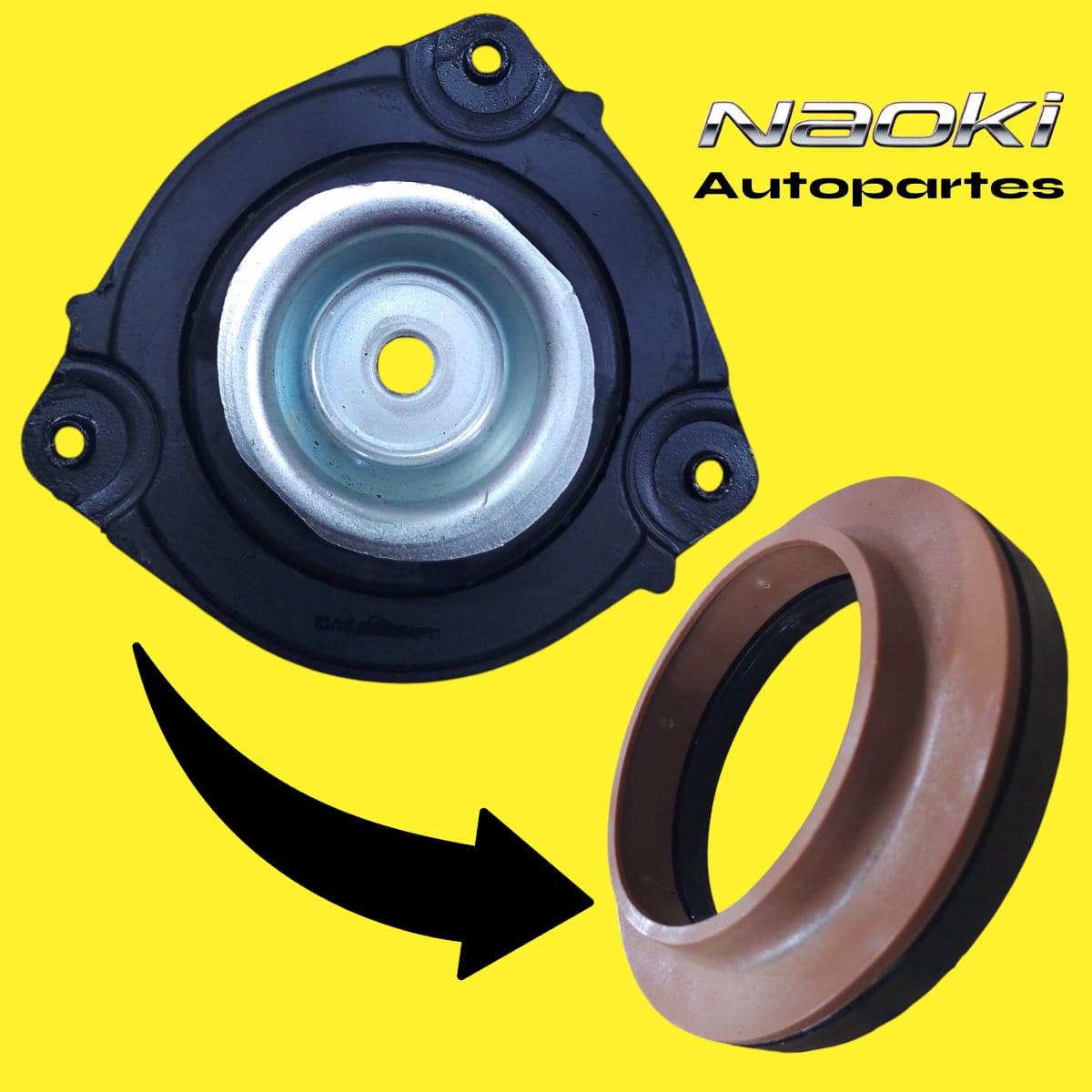 Base Amortiguador Sentra B-17 2006 Al 2017 Del Der 1.6