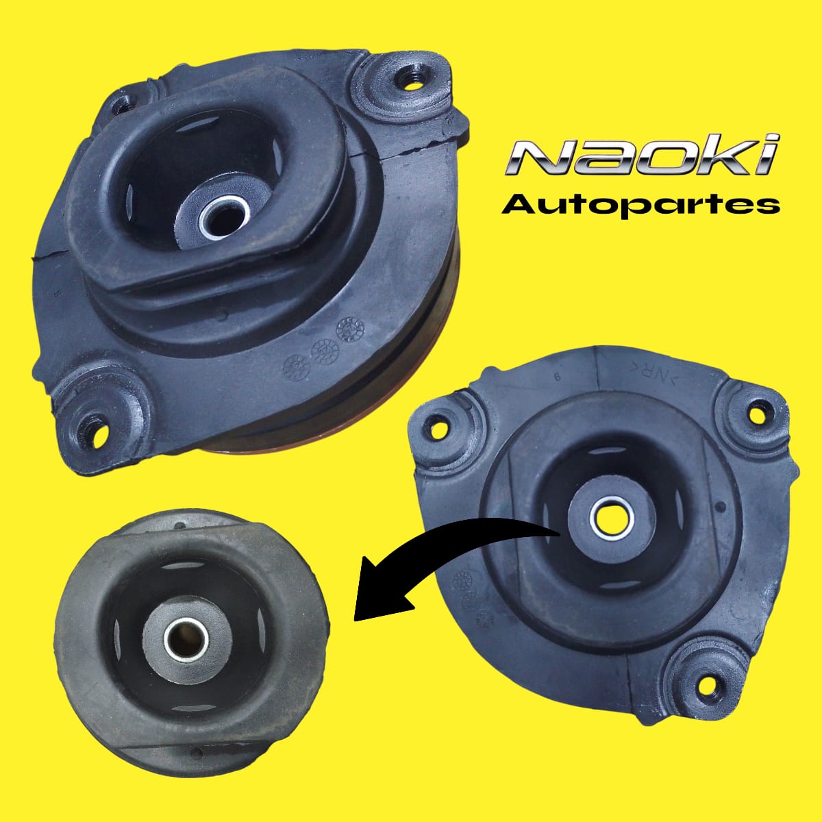 Base Amortiguador Juke 2006 Al 2017 Del Izq 1.6