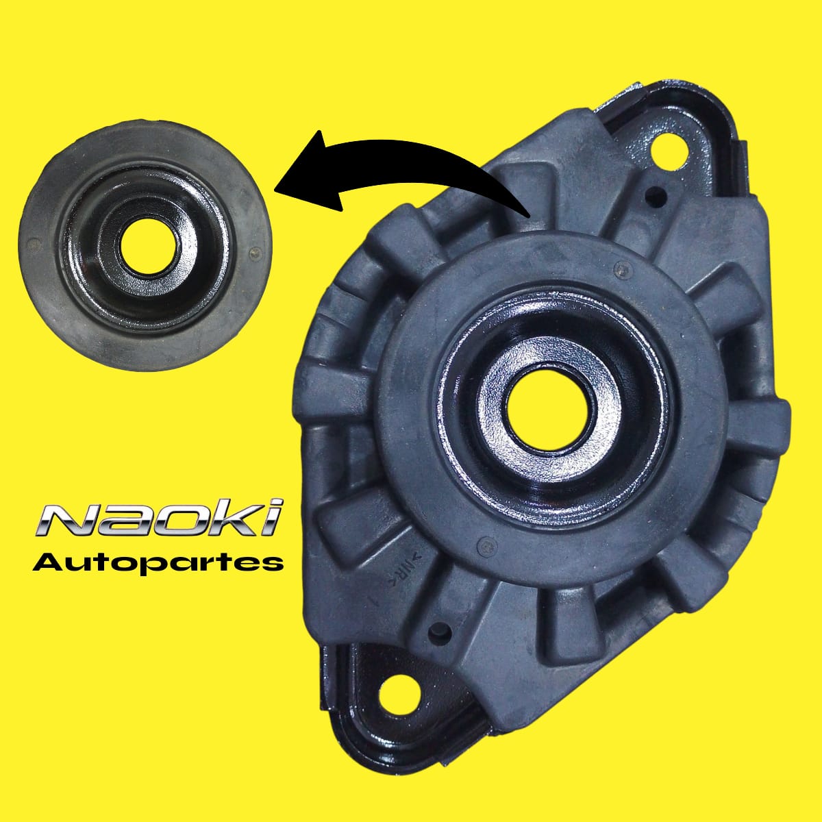 Base Amortiguador Almera 2001 Al 2006 Tras Der O Izq 1.8