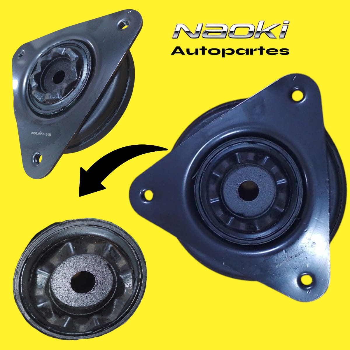 Base Amortiguador Sentra B-18 2021 Al 2024 Del Der O Izq