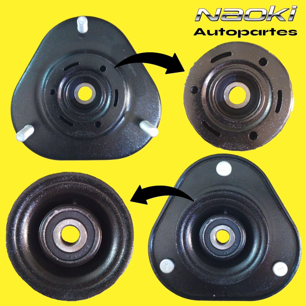 Base Amortiguador Corolla 2009 Al 2019 Del Der O Izq 1.8