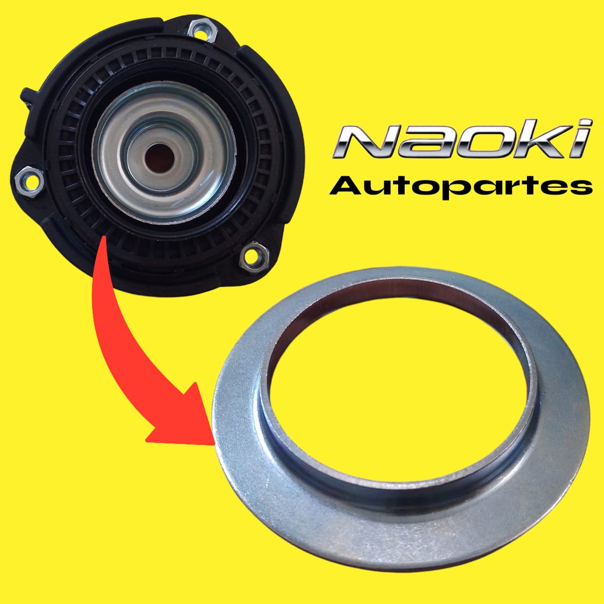Base Amortiguador Beetle 1999 Al 2015 Tras Der O Izq 1.8