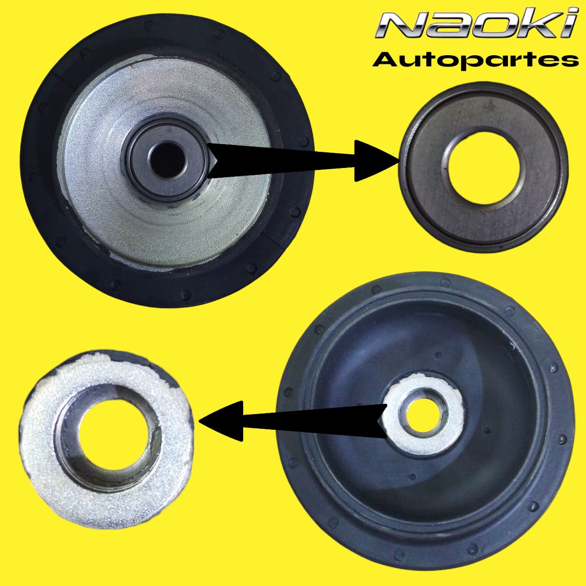 Base Amortiguador Derby 1998 Al 2009 Del Der O Izq 1.8 2.0