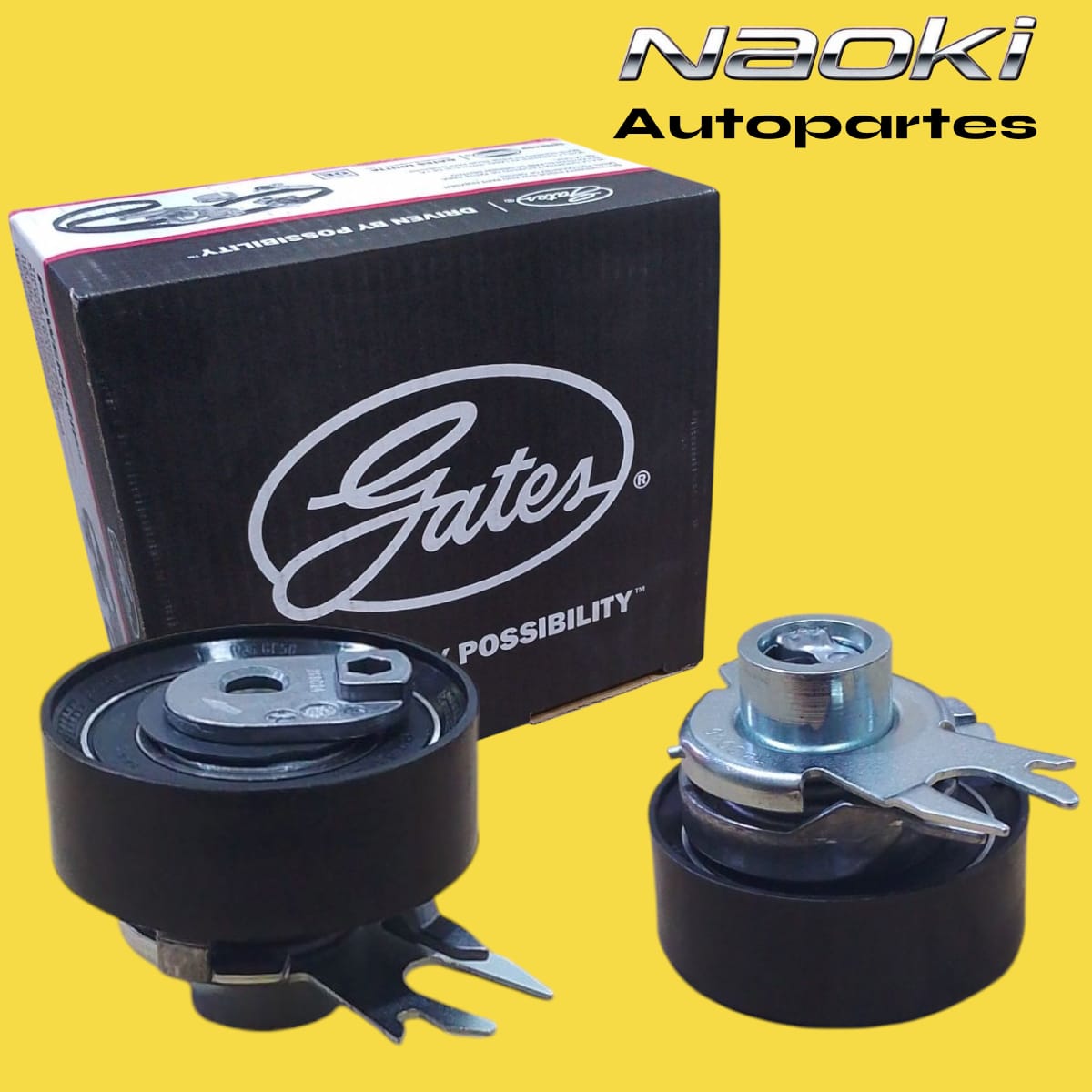 Kit distribucion gol 1.6 2009 al 2017 sin bomba gates