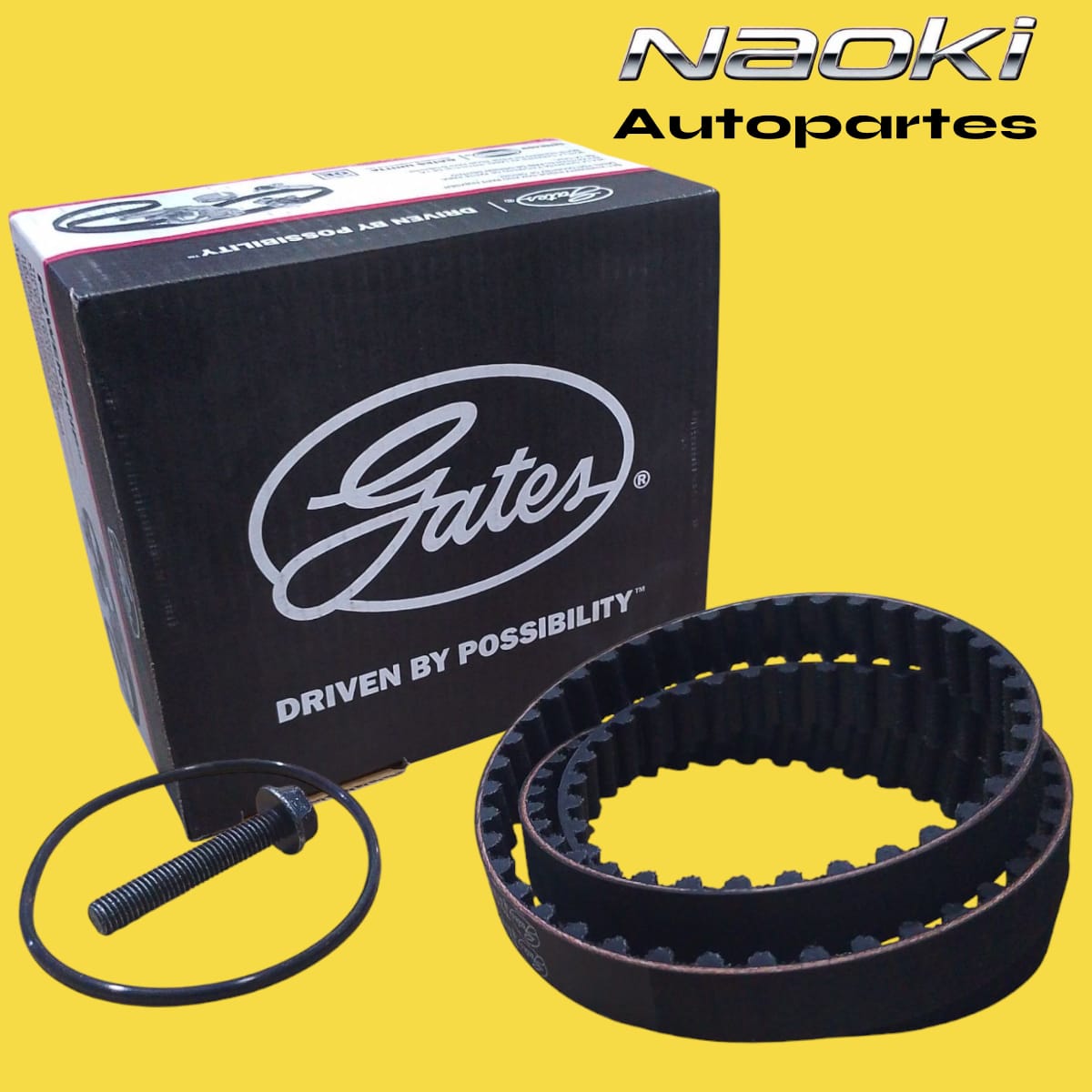 Kit distribucion chevy 1.6 2000 al 2012 con bomba gates