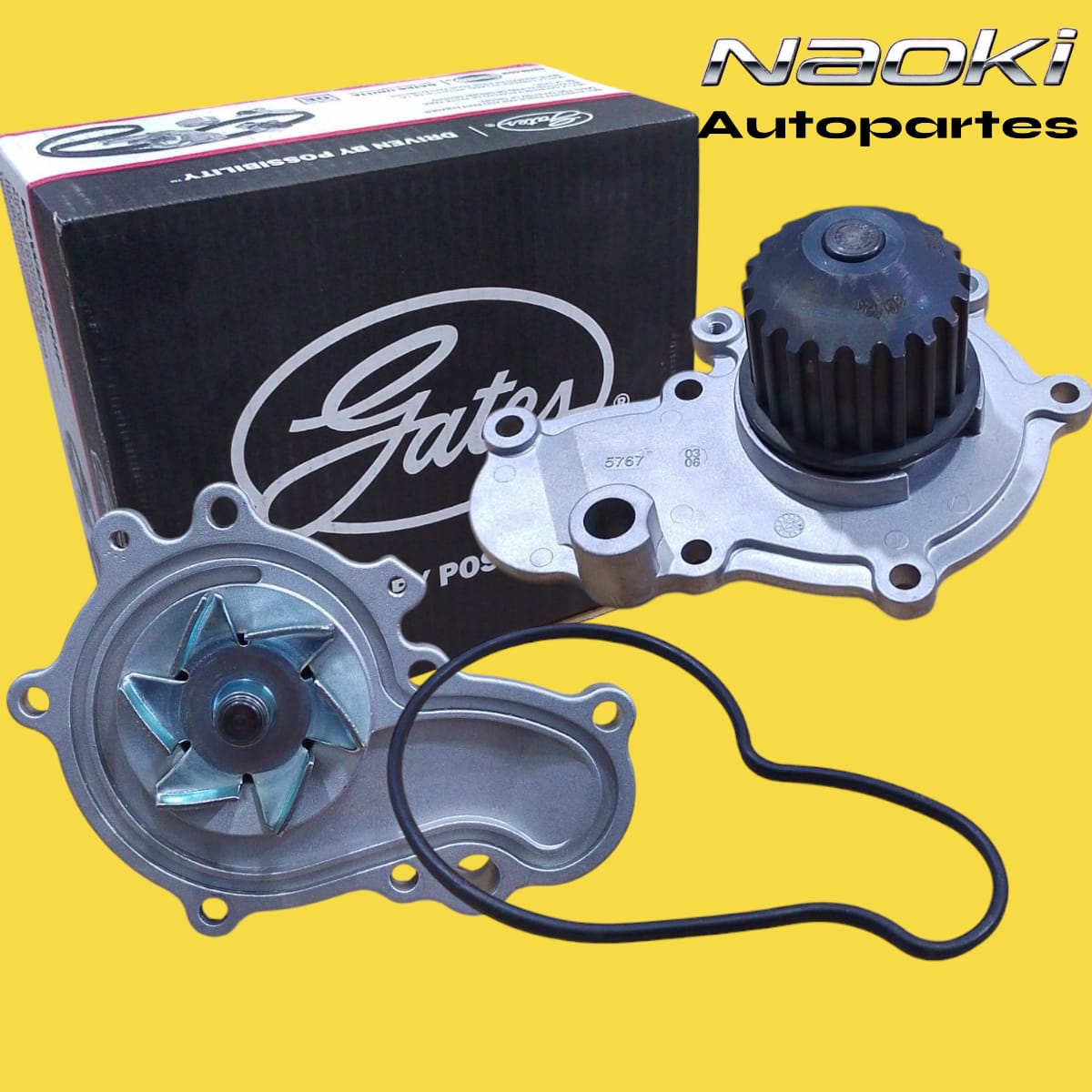 Kit distribucion stratus 2.0 2000 al 2000 con bomba gates