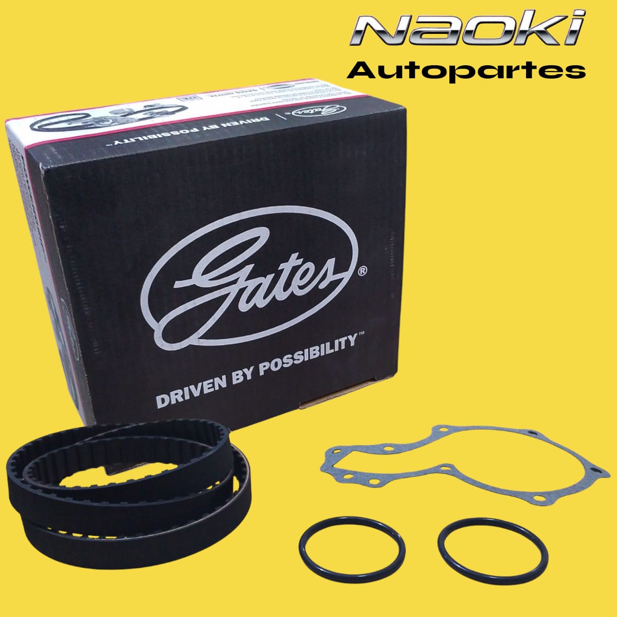 Kit distribucion jetta 2.0 1998 al 2000 con bomba gates