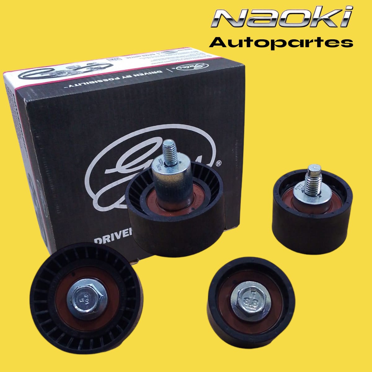 Kit distribucion cougar 2.0 2000 al 2002 sin bomba gates