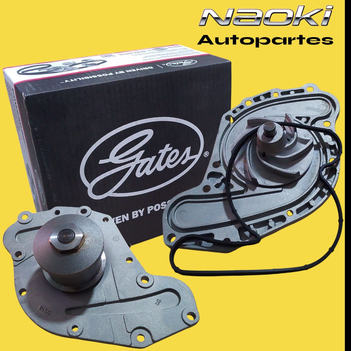 Kit distribucion dodge charger v6 3.5 2009 con bomba gates