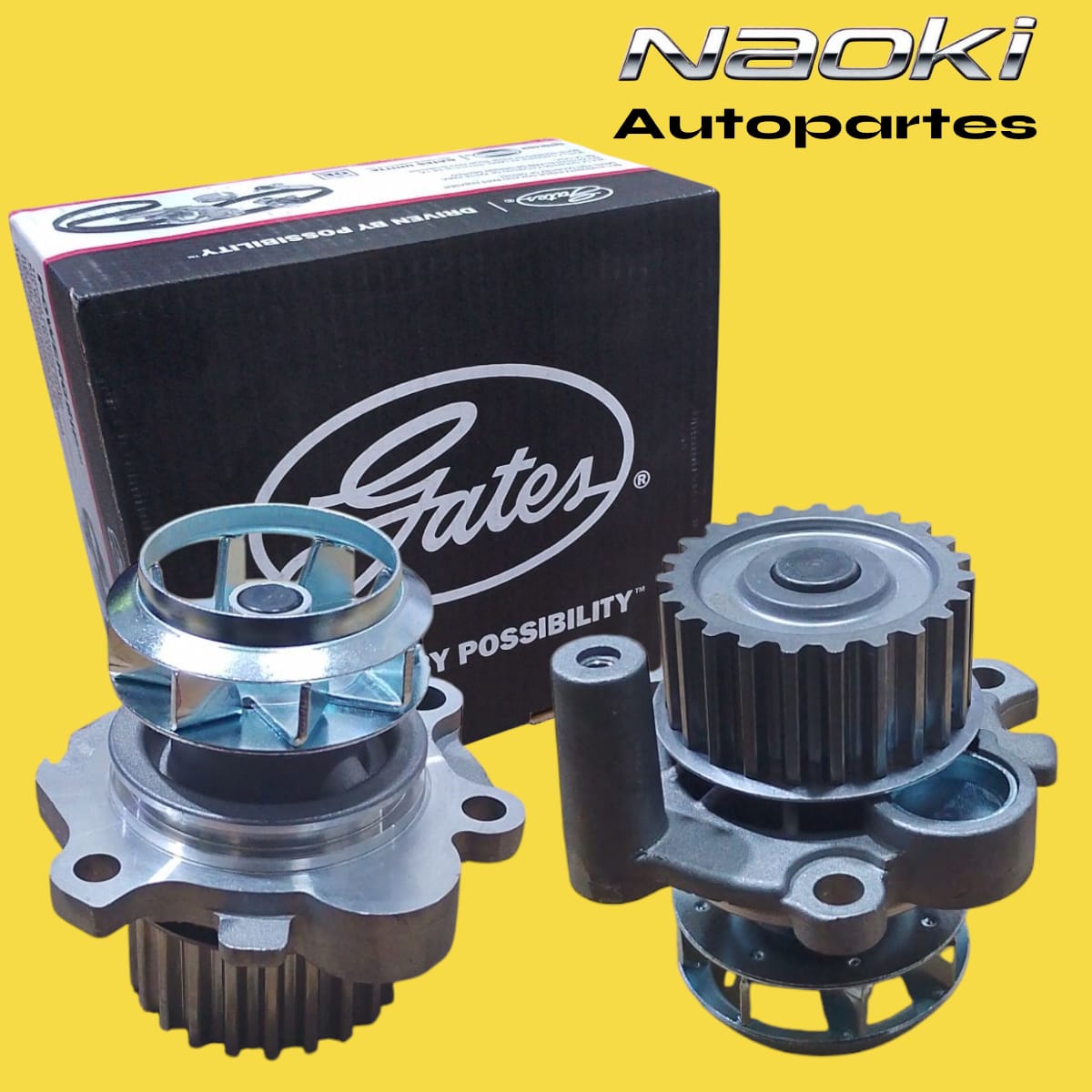 Kit distribucion beetle 2.0 2000 al 2009 con bomba gates