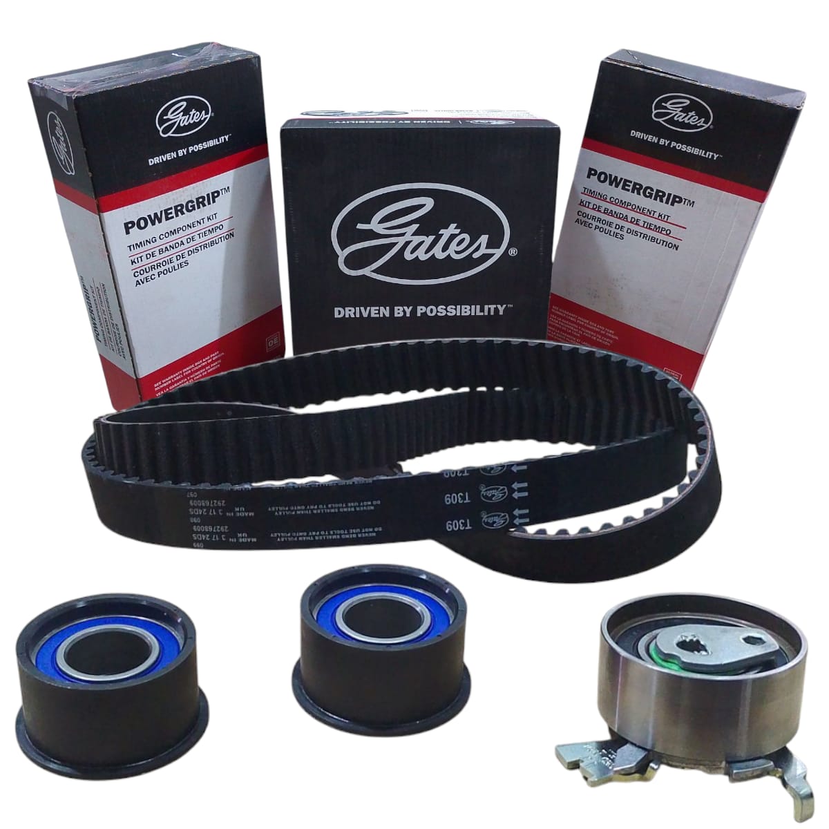 Kit distribucion gm optra 2.0 2006 al 2010 sin bomba gates