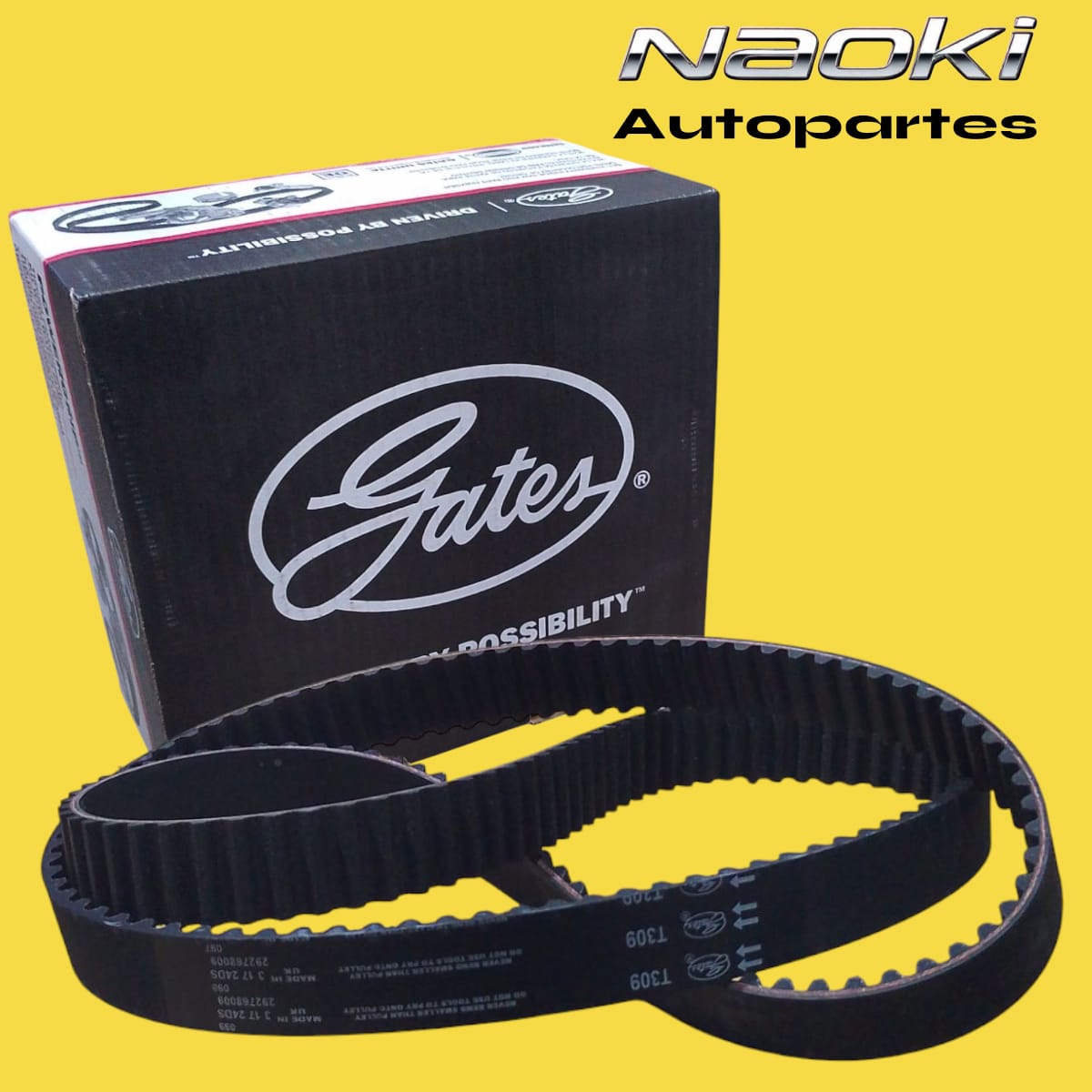 Kit distribucion gm optra 2.0 2006 al 2010 sin bomba gates