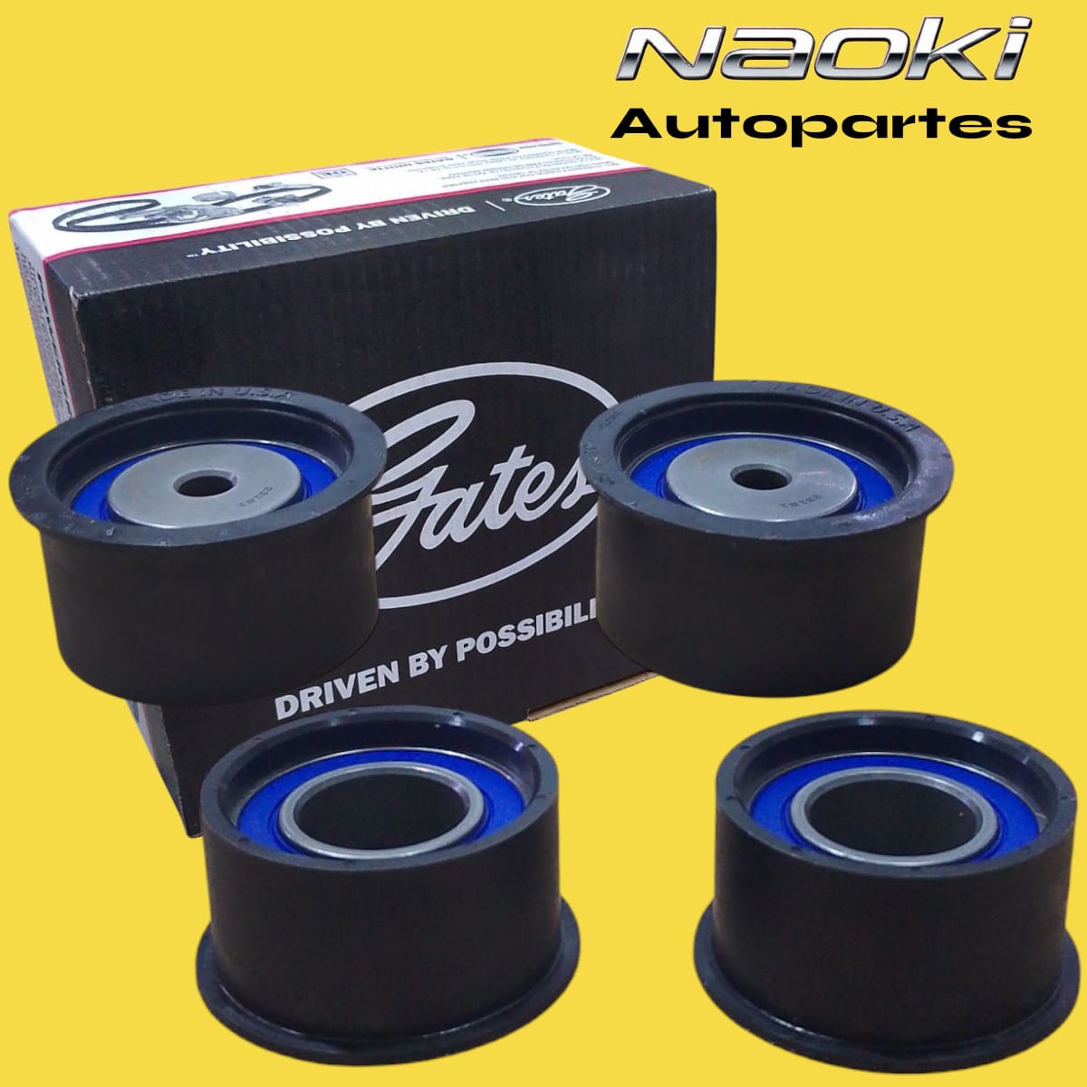 Kit distribucion gm optra 2.0 2006 al 2010 sin bomba gates