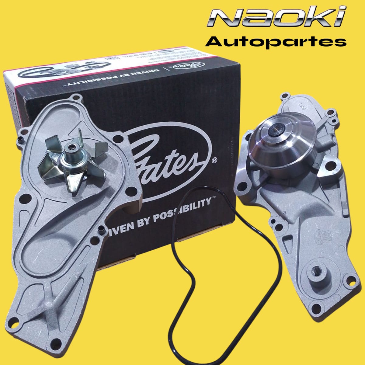 Kit distribucion accord 3.0 2006 al 2007 con bomba gates