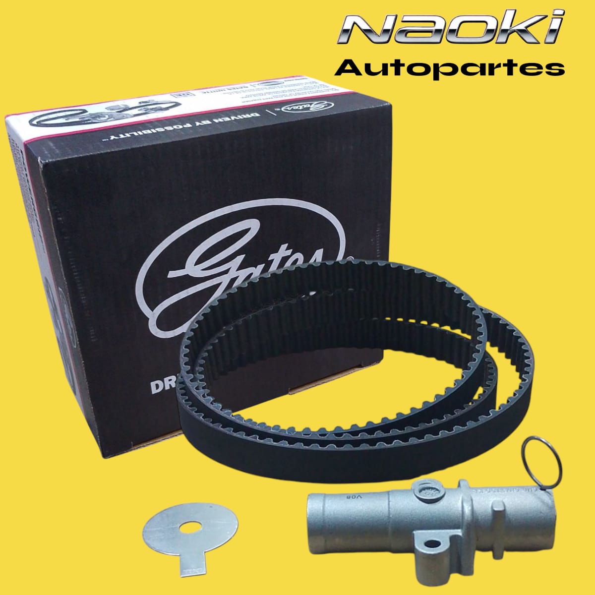 Kit distribucion ridgeline 3.5 2008 al 2010 con bomba gates