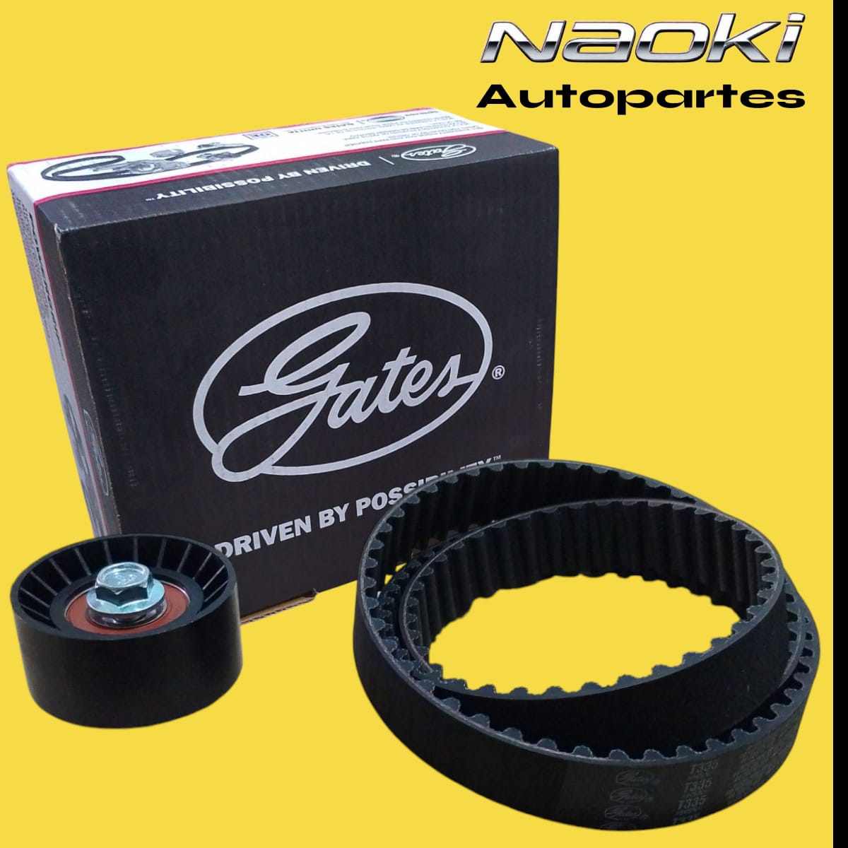 Kit distribucion pontiac g3 2006 al 2010 1.6 con bomba