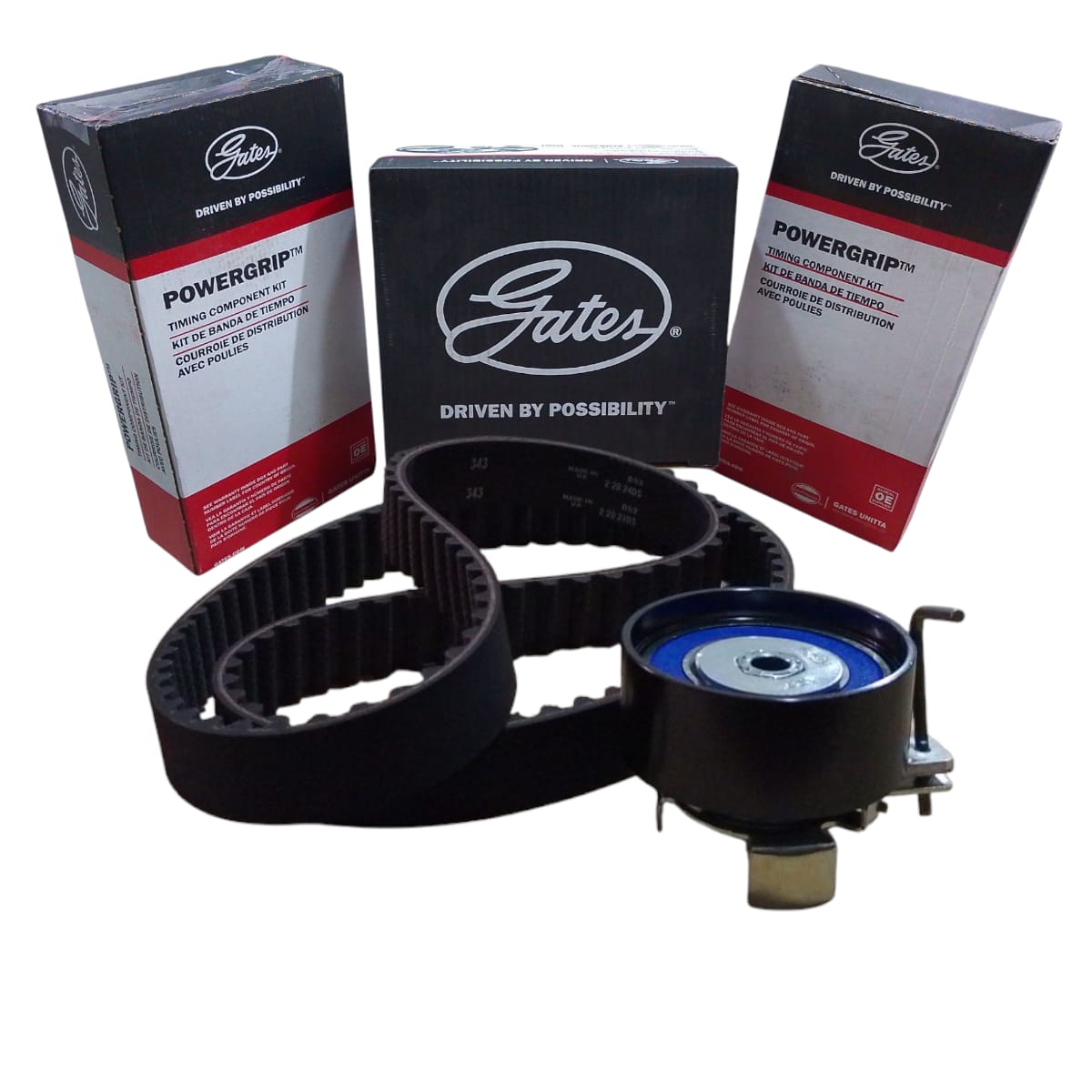 Kit distribucion fiesta 2011 al 2020 1.6 sin bomba gates