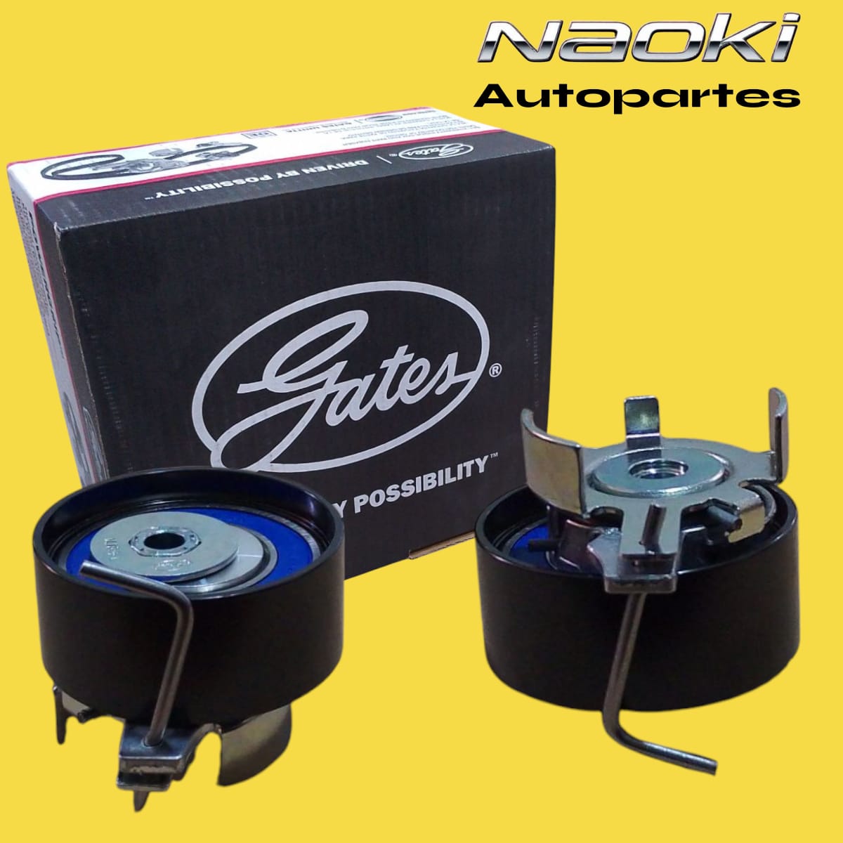 Kit distribucion fiesta 2011 al 2020 1.6 sin bomba gates
