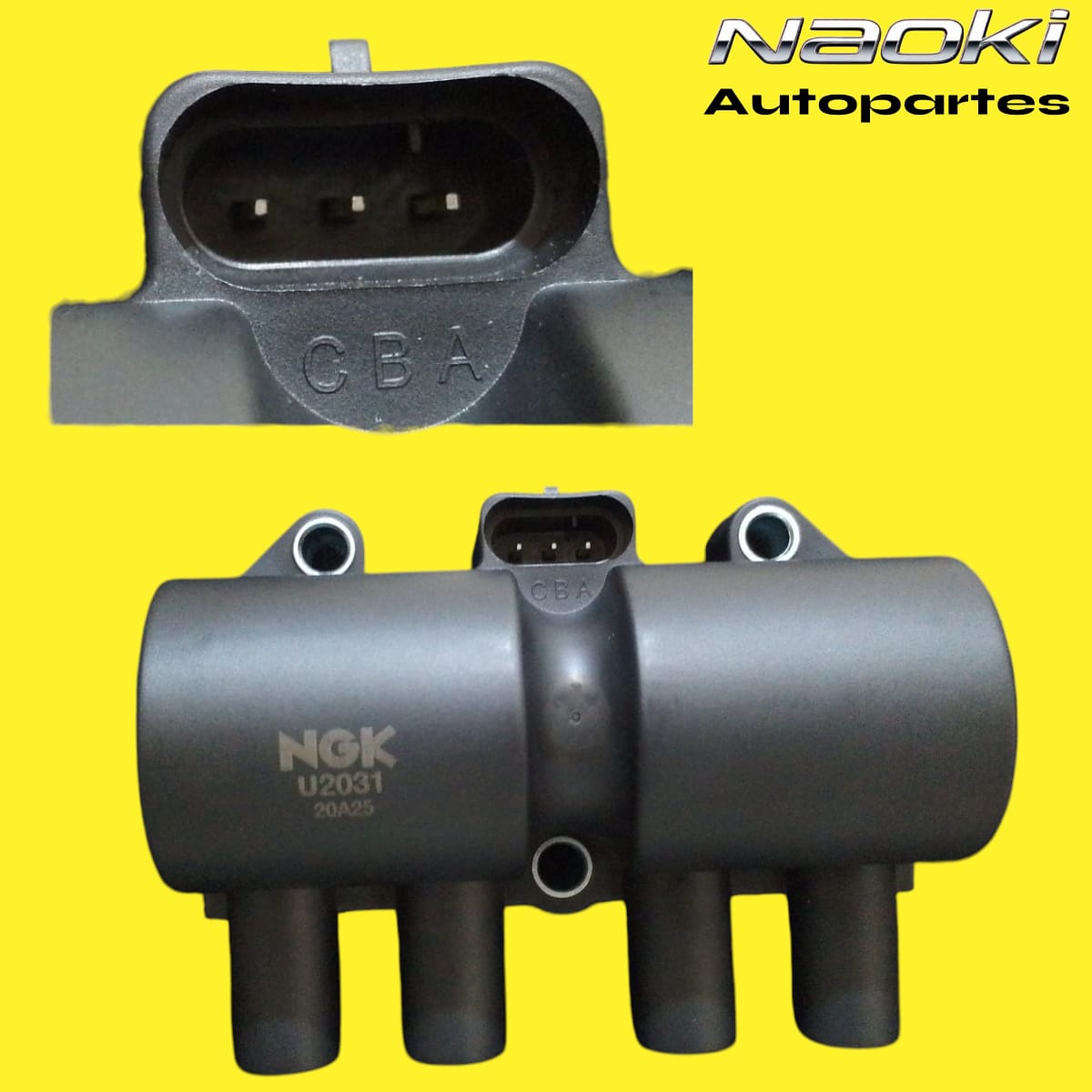 Bobina Chevrolet Chevy 2004 Al 2012,1.6 Ngk 3 Pines
