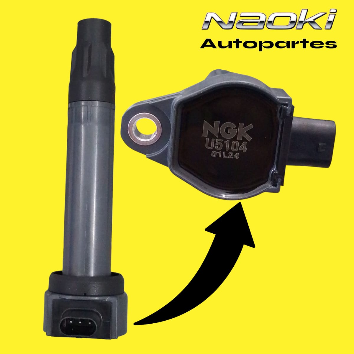 Bobina Jeep Patriot 2007 Al 2017, 2.4, Ngk 3 Pines