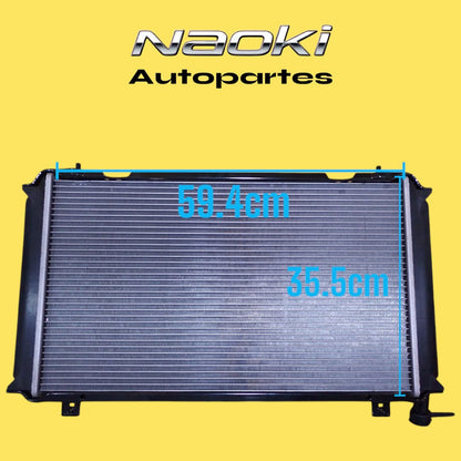 Radiador Nissan Pulsar Nx 1983 Al 1988 1.8L 4 Cil C/a y S/a