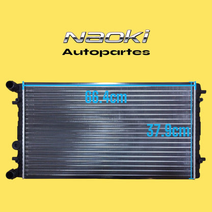 Radiador Volkswagen Beetle Tdi 1998 Al 2006 1.8,1.9,2.0L 4 Cil S/a C/a