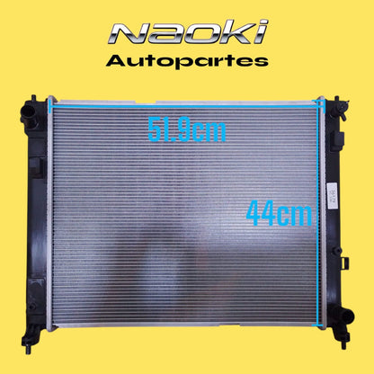 Radiador Nissan Note 2014 Al 2019 1,6L 4 Cil Con Y Sin Aire