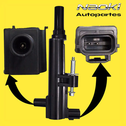 Bobina Ram Dakota 2008 Al 2011,4.7 Injetech 2 Pines