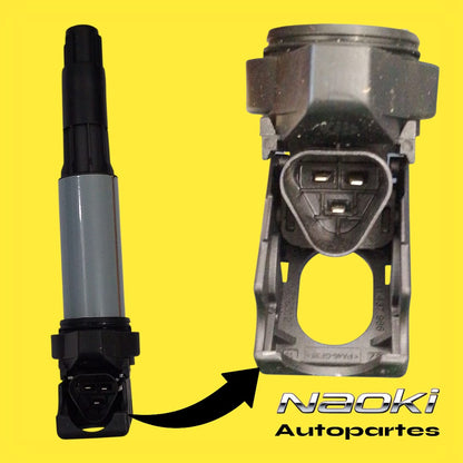 Bobina Bmw 750l 2006 Al 2011 4.4, 4.8,  Injetech 3 Pines