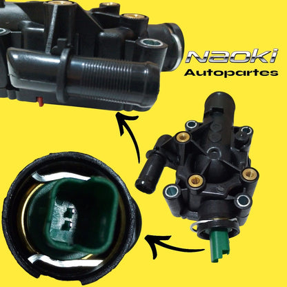 Toma Agua Peugeot 301 2013 Al 2016 1.6