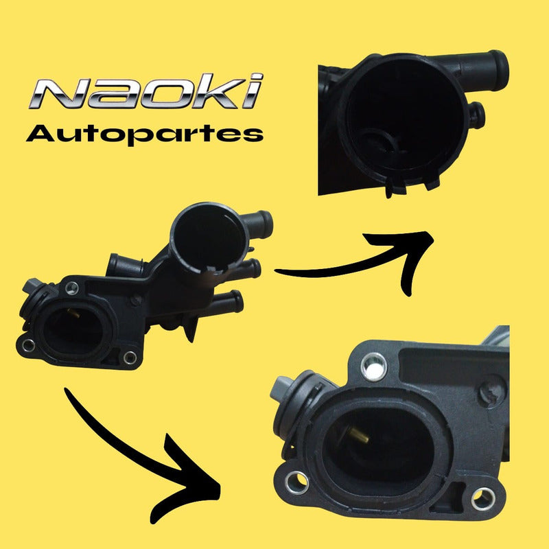Toma Agua Polo 2003 Al 2007 Kit Completo S/salida 1.6