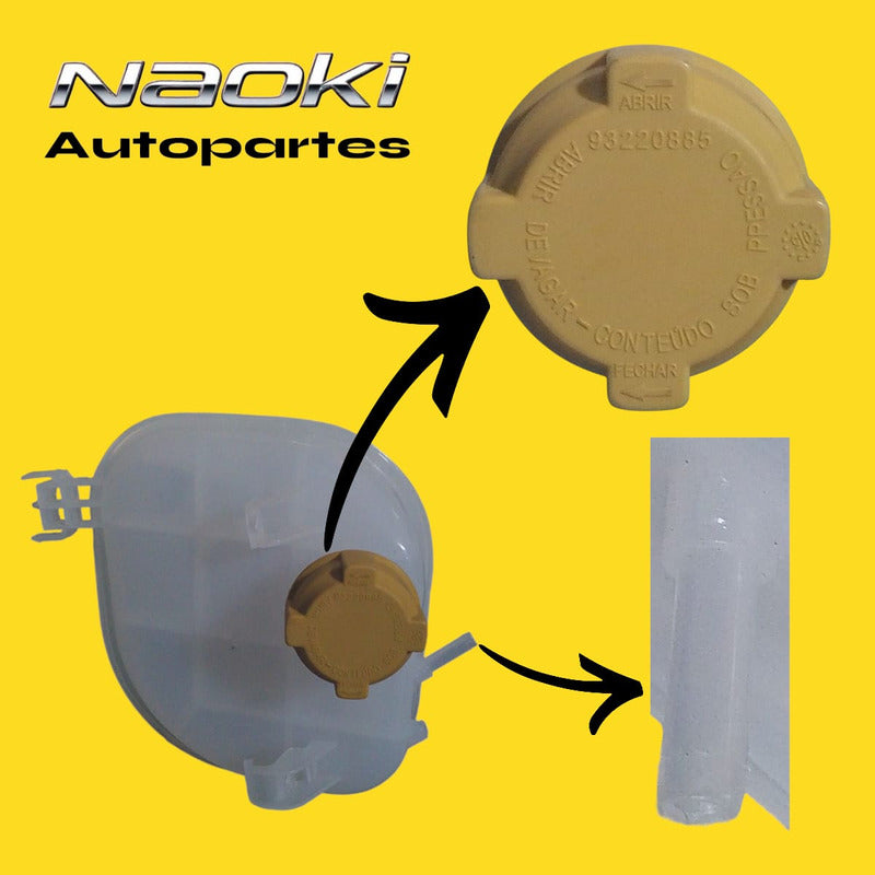 Deposito Anticongelante Meriva 2004 Al 2008 1 Salida C/tapon