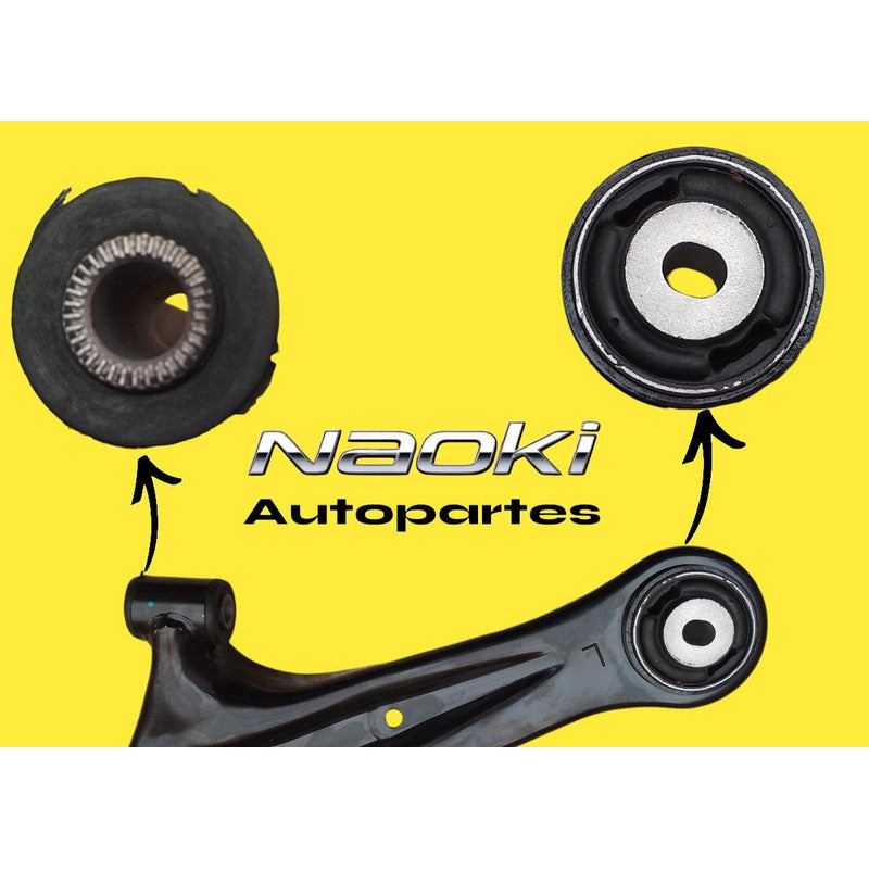 Horquilla Mazda 2 2012 Al 2015 Inf Izq C/rotula C/buje