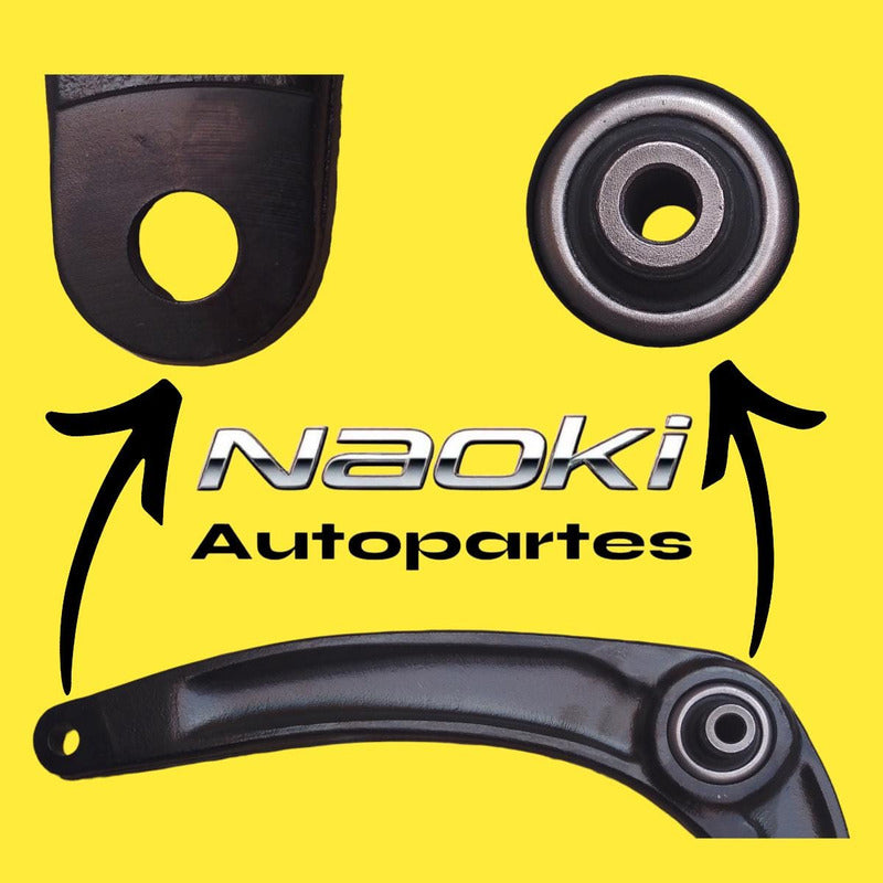 Horquilla Peugeot 307 2003 Al 2009 Inf Der S/rotula C/bujes