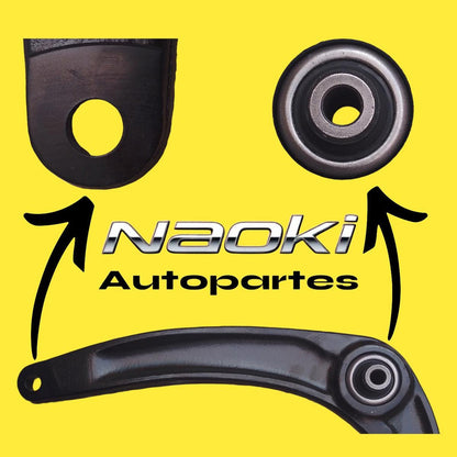 Horquilla Peugeot 307 2003 Al 2009 Inf Der S/rotula C/bujes