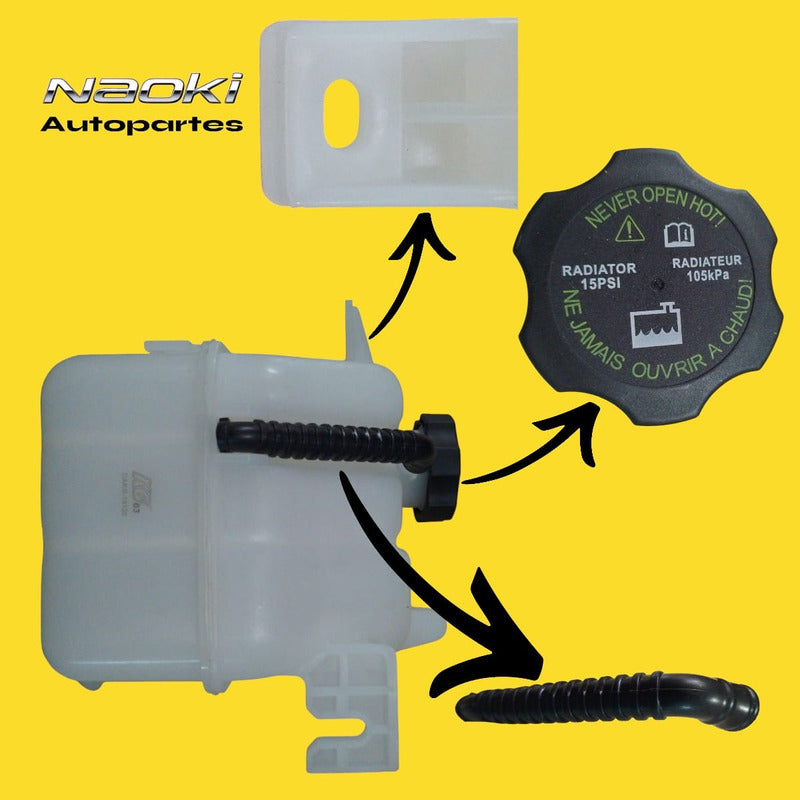 Deposito Anticongelante Captiva Sport 2008 Al 2015 C/t C/man